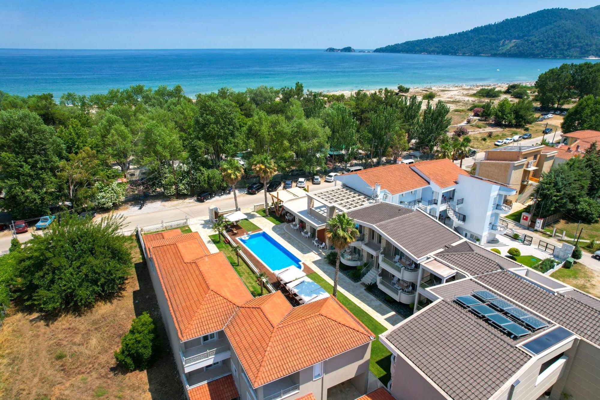 Lobelia Luxury Suites Chrysi Ammoudia Exterior foto