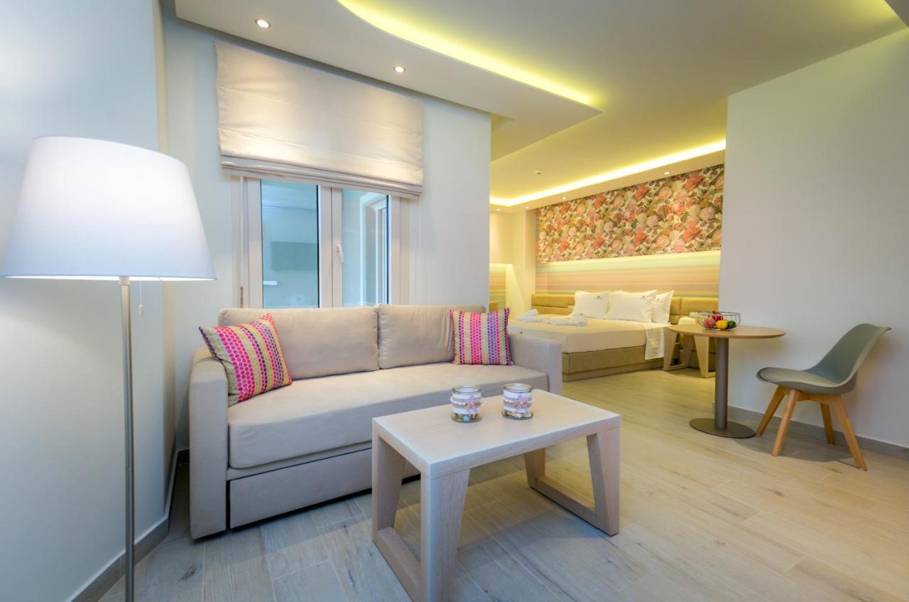 Lobelia Luxury Suites Chrysi Ammoudia Exterior foto